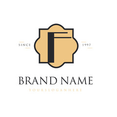 Luxury letter logo