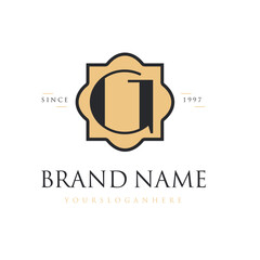 Luxury letter logo