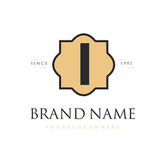 Luxury letter logo