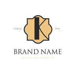 Luxury letter logo
