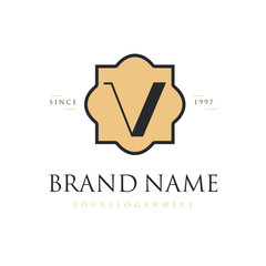Luxury letter logo