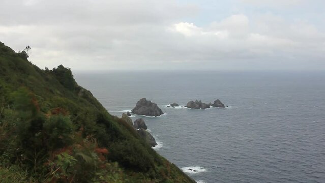 Atlantic ocean in Cape Ortegal
