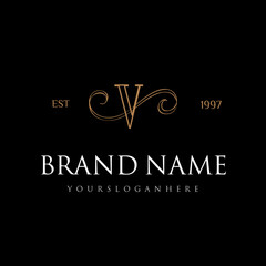 Elegant luxury logo