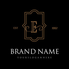 Fototapeta na wymiar Elegant luxury logo
