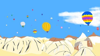 Take a Balloon Ride over Cappadocia in Turkey