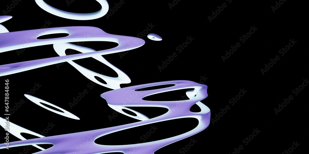 Poster abstract 3d render background. design element for banner, cover, wallpaper and background. realistic