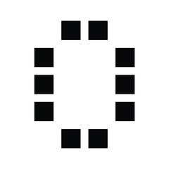Alphabet bloc art vector design