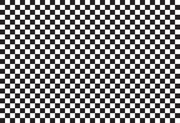 black and white checkered backdrop