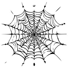 Spider Web Sticker