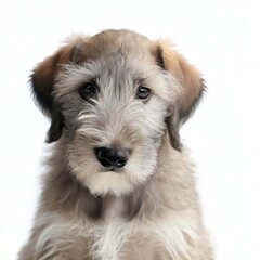 Irish Wolfhound's Adorable Expressions, Generative AI