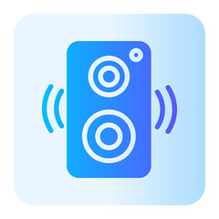 speaker gradient icon