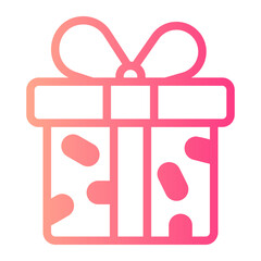 gift box gradient icon