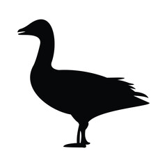 Animal vector silhouette , clip art, and symbol. Shilhouette of animal concept and simple design