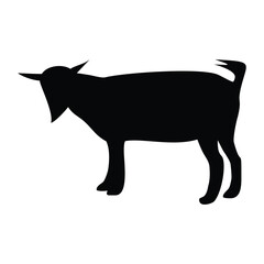 Animal vector silhouette , clip art, and symbol. Shilhouette of animal concept and simple design