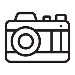 camera line icon