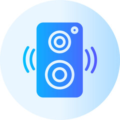 speaker gradient icon
