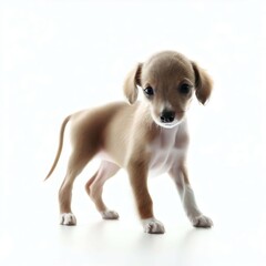 Beautiful Baby Greyhound Portrait, Generative AI