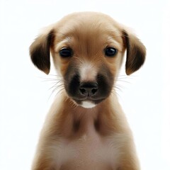 Playful Greyhound Puppy Joy, Generative AI