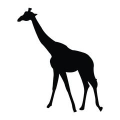 Animal vector silhouette , clip art, and symbol. Shilhouette of animal concept and simple design