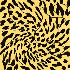 Leopard illustration for print-on-demand