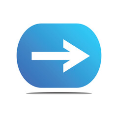 Arrow icon set, vector, clip art, and symbol.