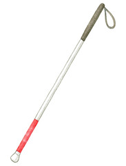 白杖のイラスト