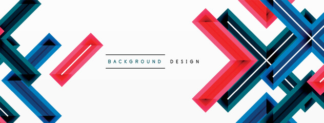 Cross line background minimal geometric template. Design for wallpaper, banner, background, landing page, wall art, invitation, prints, posters