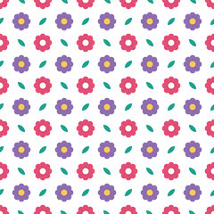 Flower pattern background