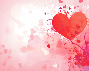 Valentines Day background  generated by ai