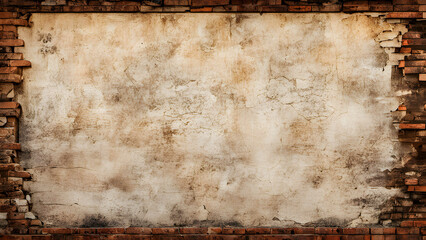 Brick wall with 2024 message in very soft white. Concept of the beginning of the year - obrazy, fototapety, plakaty