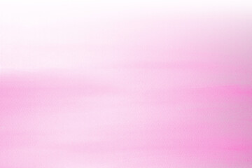 ピンクの水彩タッチの背景素材　アブストラクト（白い背景） - 647910455