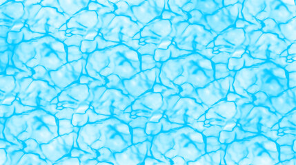 Blue sky water texture. Water texture with transparent background. Backgroundless water print.