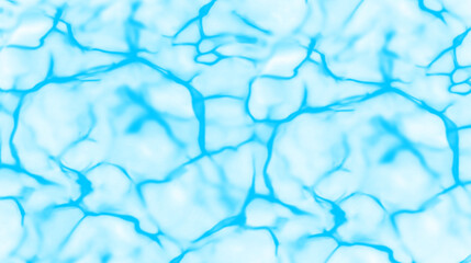 Blue sky water texture. Water texture with transparent background. Backgroundless water print.