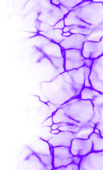 Lilac water texture. Water texture with transparent background. Backgroundless water print.