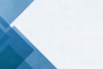 日本の伝統和紙　濃紺色の四角い和紙柄デザイン - obrazy, fototapety, plakaty