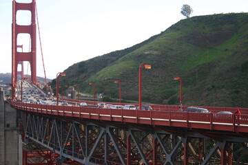The Golden Gate Bridge in San Francisco CA