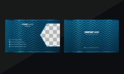 Minimal and simple modern business card design template , New and professional business card design background