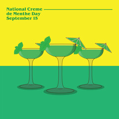 National Creme de Menthe Day September 15