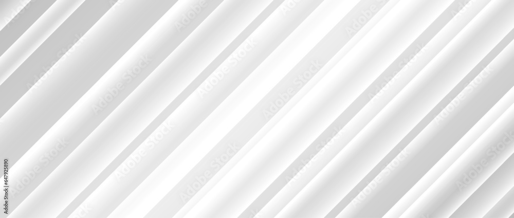 Poster diagonal grey gradient lines background. abstract gray and white stripes wallpaper. universal tech b