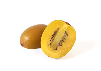 Kiwi fruit isolated on white background