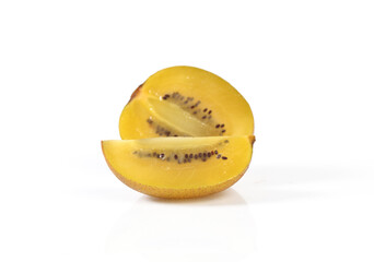 Kiwi fruit isolated on white background