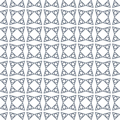 set of patterns with geometric triangle shapes