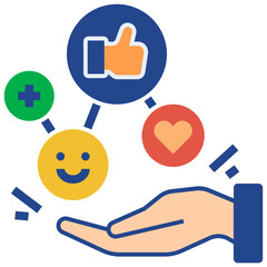 love flat style icon