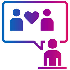 parent gradient style icon