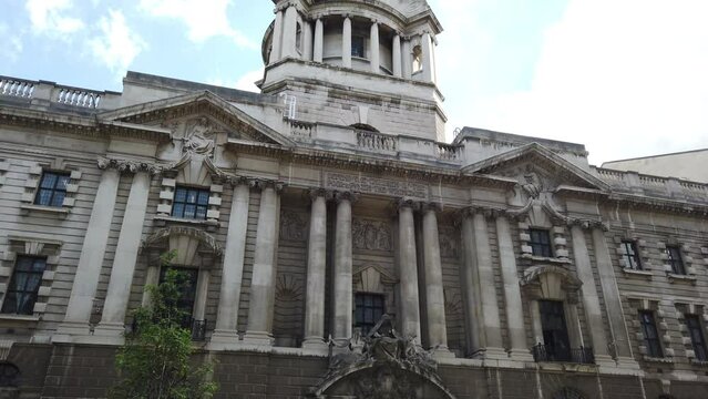 The Old bailey central criminal court in London, UK