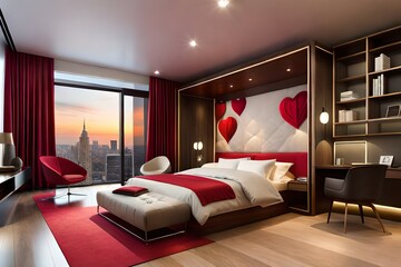 interior of a bedroom