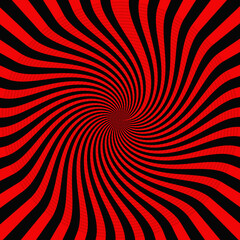 red and back background