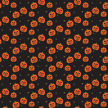 Free vector halloween pattern background design