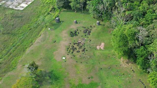 La Venta, Veracruz Aerial film