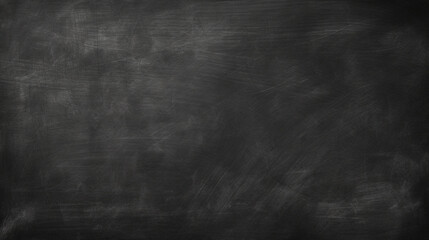 Fototapeta premium Black chalkboard background, white chalk marks
